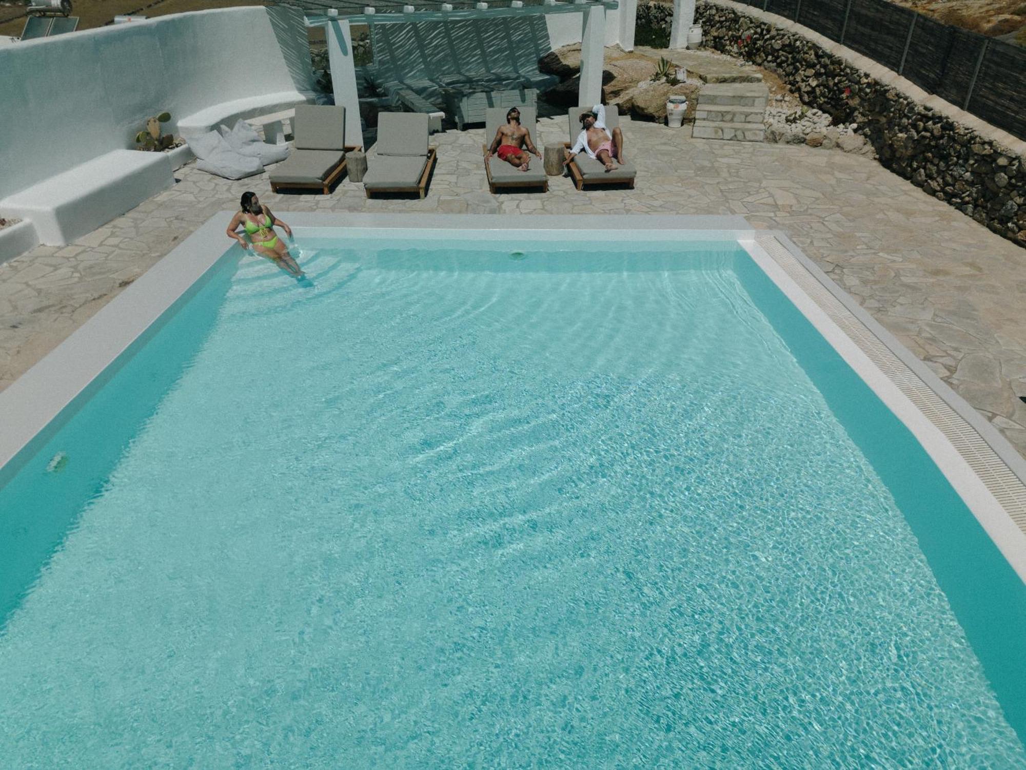 Mykonos Supreme Comfort Suites & Villas Kalafatis Luaran gambar