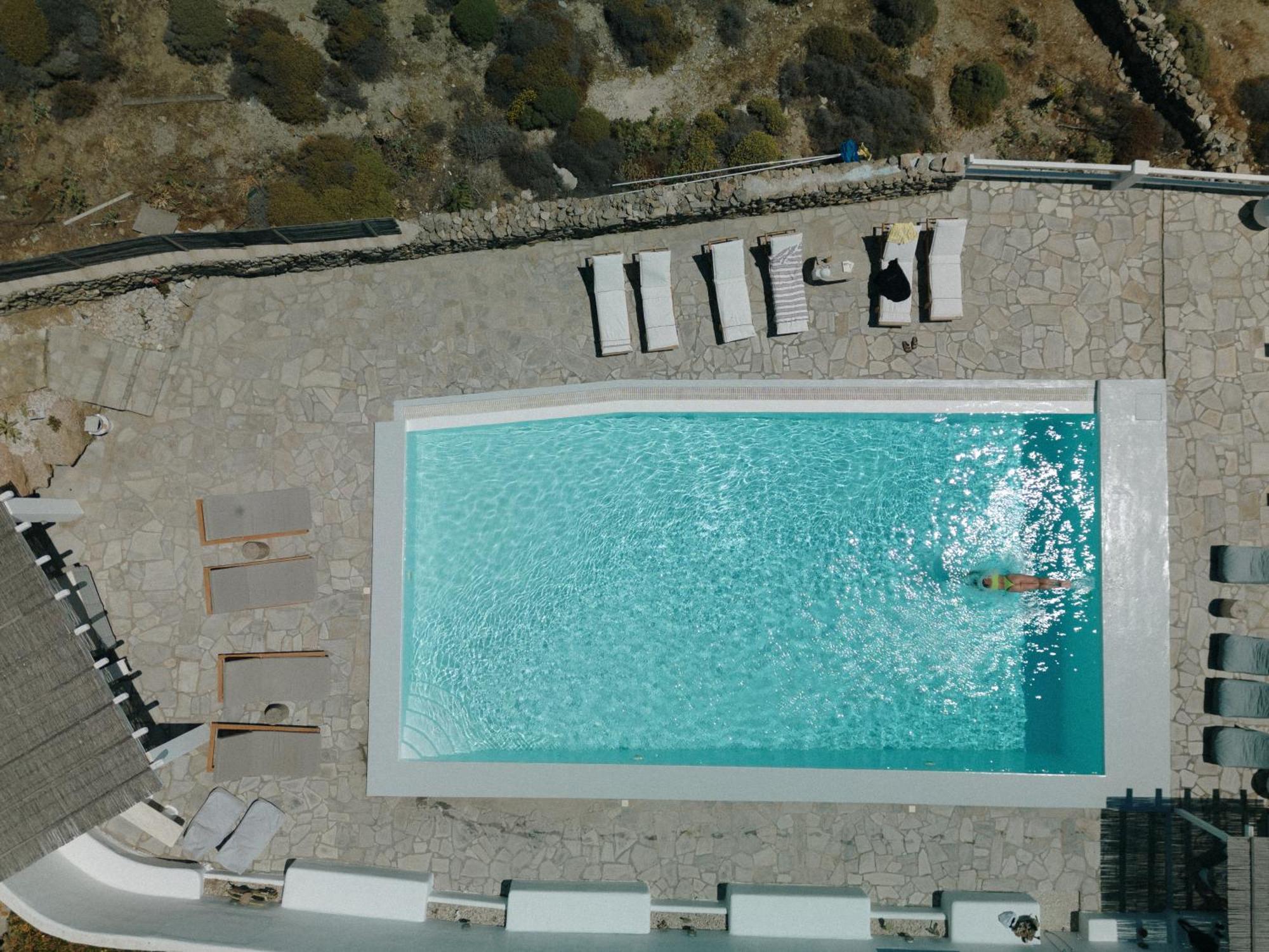 Mykonos Supreme Comfort Suites & Villas Kalafatis Luaran gambar
